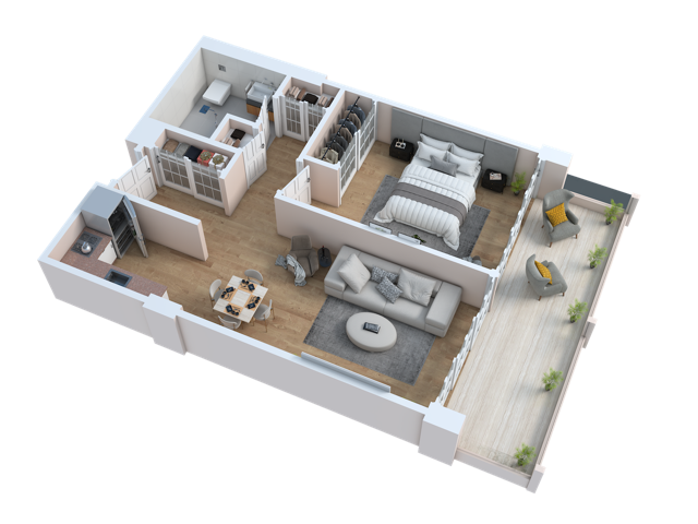 Cove | One Bedroom Cove | One Bedroom