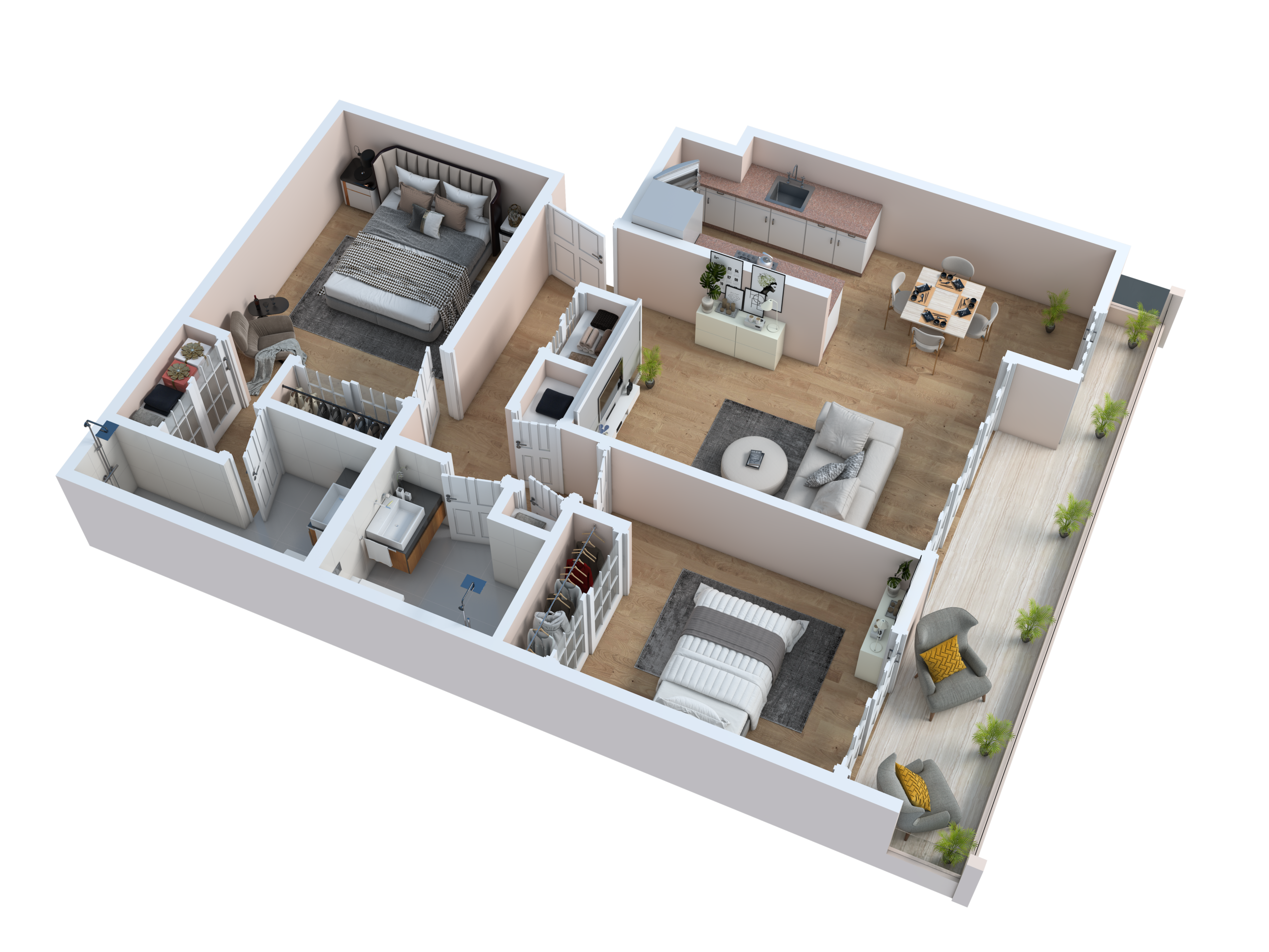 Cypress Chalet | Two Bedroom Cypress Chalet | Two Bedroom