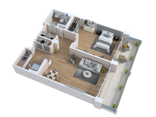 Poppyhill | One Bedroom Poppyhill | One Bedroom
